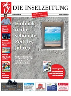 Cover DIE INSELZEITUNG August 2014 – E-Paper