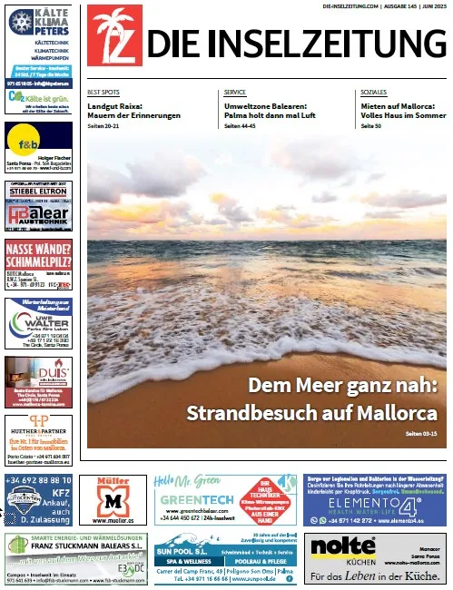 Cover DIE INSELZEITUNG Juni 2025 – E-Paper